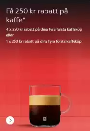 Nespresso reklamblad Sida 1