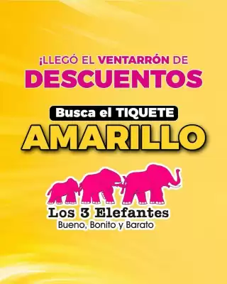 Catálogo Los Tres Elefantes (válido hasta 15-08)