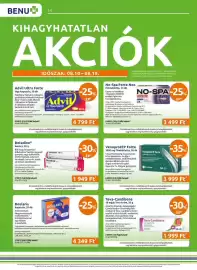 Benu Gyógyszertárak akciós újság Oldal 14