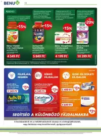 Benu Gyógyszertárak akciós újság Oldal 18