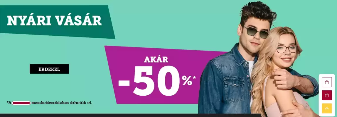 Vision Express akciós újság (érvényes eddig: 10-08)