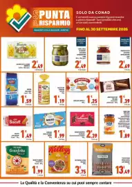 Volantino Conad Pagina 5: AMICA PATATINE CLASSICA €1,59, Gallette bio di mais Fiorentini €1,19