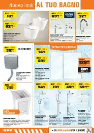 Volantino OBI Pagina 6: Nuovo look AL TUO BAGNO 22 -14% 18,999 sedile wc 1125-25% 99 cad. 83,99 vaso e bidet SERIE SANITARI