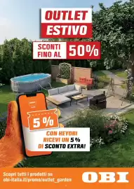Volantino OBI Pagina 8: OBI heyOBI OUTLET ESTIVO SCONTI FINO AL 50% Bestway 5% CON HEYOBI RICEVI UN 5% DI SCONTO EXTRA!