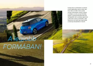 Suzuki akciós újság | Swift Oldal 23