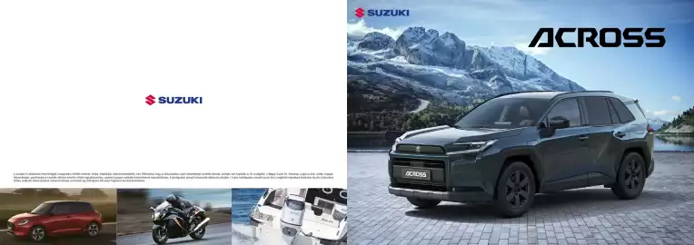 Suzuki akciós újság | Across Oldal 1