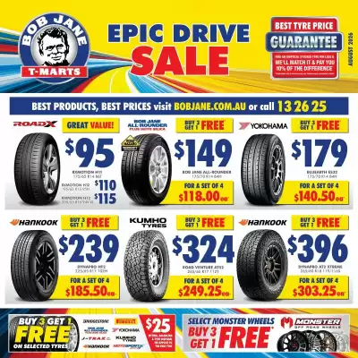 Bob Jane T-Marts (valid until 31-08)