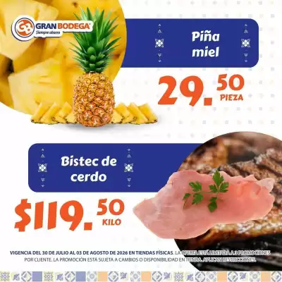 La gran bodega (válido hasta 3-08)