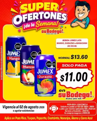 Catálogo SuBodega (válido hasta 2-08)