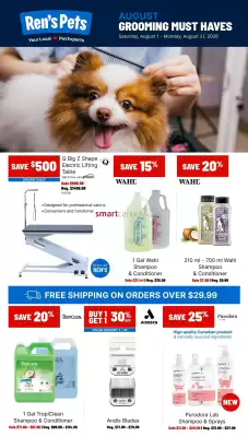Ren’s Pets Depot (valid until 31-08)