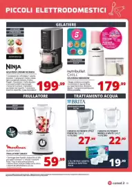 Volantino Comet Pagina 13: Moulinex BLINDFORCE FRULLATORE LM4351 €59,99, Nutribullet. CHILL™ GELATIERA NBD0503W €179,99