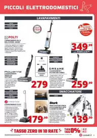 Volantino Comet Pagina 3: Shark SMACCHIATORE SENZA FILO STAINFORCE SPOT CLEANER HX100EUT €139,99