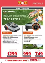 Volantino Comet Pagina 8: Navimow i2 lidar pro €1.299,00, Navimow i208E AWD €999,00