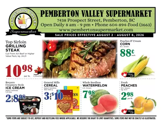 Pemberton Valley (valid until 8-08)