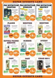 Volantino ZooPlanet Pagina 2: Schesisir Small Puppy €5,31, Cibo completo in crocchette Light sterilized/Medium Adult €79,95