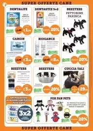 Volantino ZooPlanet Pagina 3: Pedigree Dentastix, Salviette Detergenti CAMON €3,36