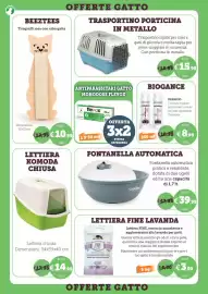 Volantino ZooPlanet Pagina 5: TRASPORTINO PORTICINA IN METALLO €15,95, Fontanella Automatica Camon €39,95