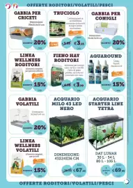 Volantino ZooPlanet Pagina 6: Wood Chips €3,25, Fieno Hay Roditori €3,99