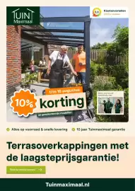 Tuinmaximaal folder Pagina 1