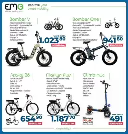 Volantino Trony Pagina 13: EMG Bomber One €941,80, EMG Sea-ty 26 €654,90