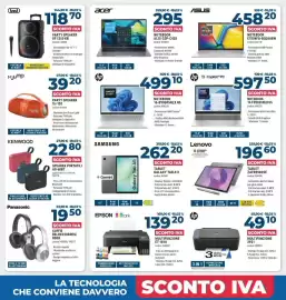 Volantino Trony Pagina 7: Acer notebook AL15-32P-C425 €295,00, Lenovo tablet ZAFR0982SE €196,60