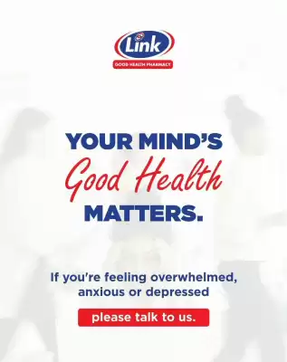 Link Pharmacy (valid until 15-08)