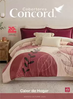 Colchas Concord (válido hasta 1-11)