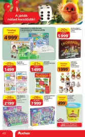 Auchan akciós újság hét 32 Oldal 40