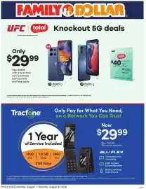 Family Dollar weekly ad Page 1