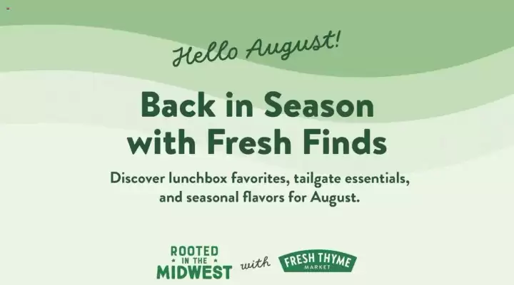Fresh Thyme (valid until 31-08)