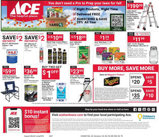 Ace Hardware flyer Page 4