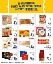 Volantino Spesa Facile Conad Pagina 8: Biscotti ai cereali Conad €1,85