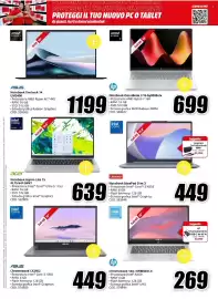 Volantino MediaWorld Pagina 3: Hp Notebook OmniBook 3 16-by0008n1x €699,00, Notebook Aspire Lite 15 €639,00