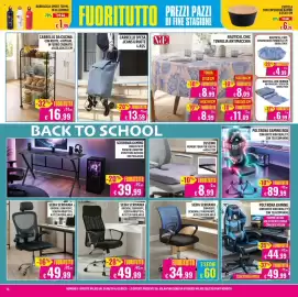 Volantino Satur Pagina 13: Cuscino Memory Foam per seduta €8,99, Sedia scrivania €34,99
