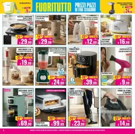 Volantino Satur Pagina 15: Ferro da stiro a vapore Keoper €14,99, Forno pizza €99,99