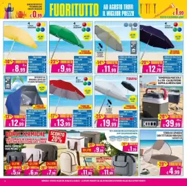 Volantino Satur Pagina 2: Ombrellone €13,99, Ombrellone €11,99