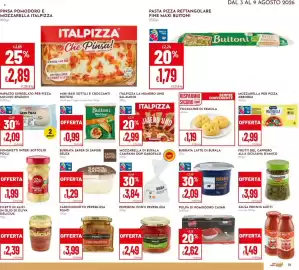 Volantino Pan settimana 32 Pagina 19: Funghetti interi sottolio Polli €1,99, Buitoni Mini Basi €0,99