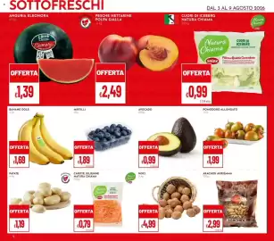 Volantino Pan settimana 32 Pagina 2: MIRTILLI €1,89, Banane Dole €1,69
