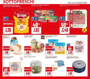 Volantino Pan settimana 32 Pagina 4: Pancetta Coppata Saper di Sapori €1,99, PETTO DI POLLO AEQUILIBRIUM €1,59