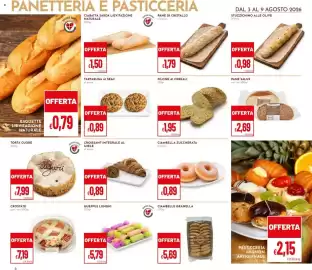 Volantino Pan settimana 32 Pagina 8: Ciambella Zuccherata €0,89, CROISSANT INTEGRALE AL MIELE €0,89