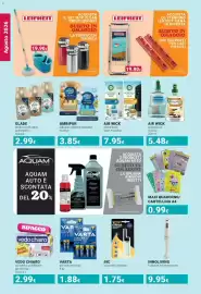 Volantino Tigotà Pagina 16: MAXI QUADERNO/CARTELLINA A4 €0,99, Air wick active fresh base + ricarica