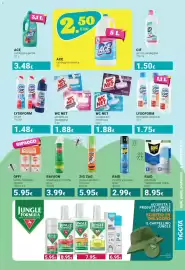 Volantino Tigotà Pagina 19: WC NET tavoletta wc profumoso €1,88, LYSOFORM detergente pavimenti €1,10