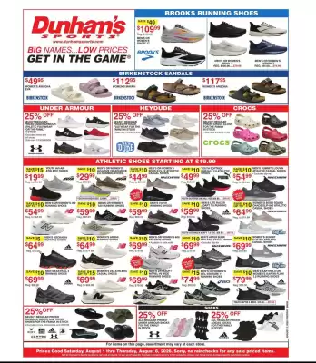 Dunham's Sports (valid until 6-08)