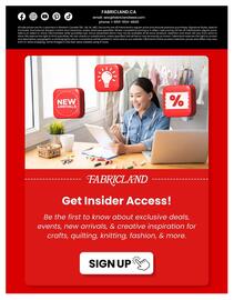 Fabricland flyer Page 14