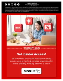 Fabricland flyer Page 14