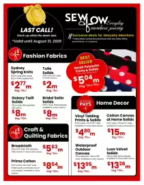 Fabricland flyer Page 6
