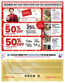 Fabricland flyer Page 16