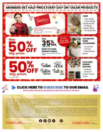 Fabricland flyer Page 16