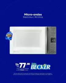 Folheto Lojas Becker Página 1