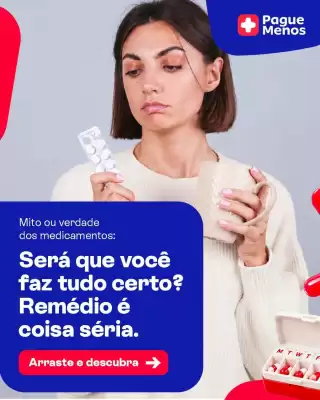 Farmácias Pague Menos (válido até 8-08)